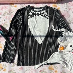 Little Sleepies Nightmare before Christmas Jack Skellington shirt